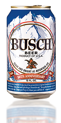 Busch 50th Anniversary Can