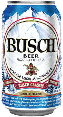 Busch Retro Beer Can